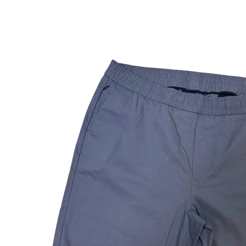 Bonobos Men’s NWT Gray Pull On Chino Pants Slim Fit Adjustable Ankle Hems 35x28